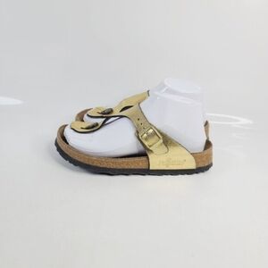 Birkenstock Papillio Gold Metallic Sandals Size 7